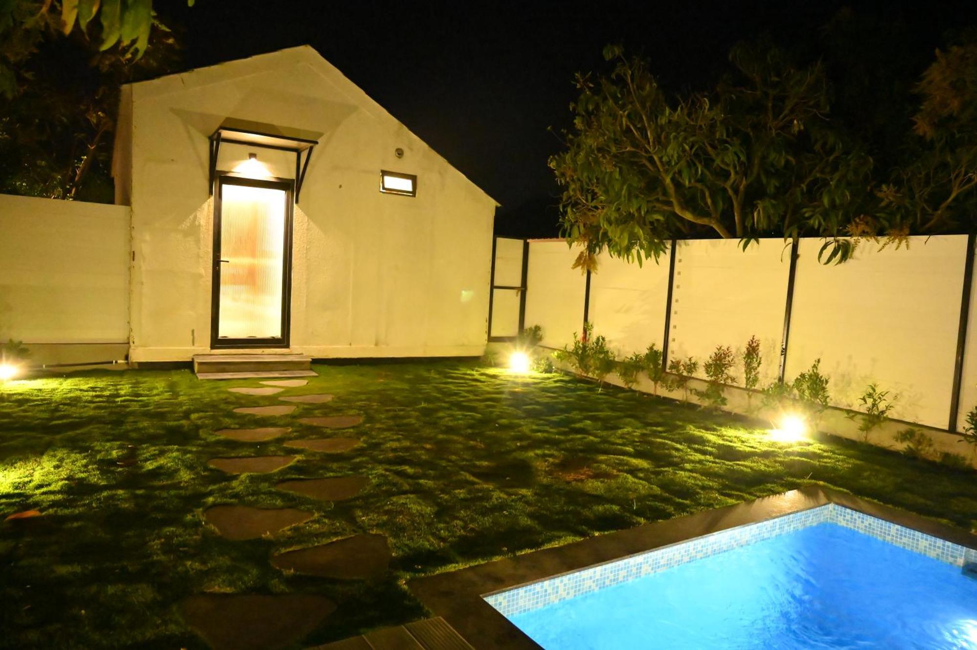 Aura Farms - Private Pool Cottages Rāmanagaram Екстериор снимка