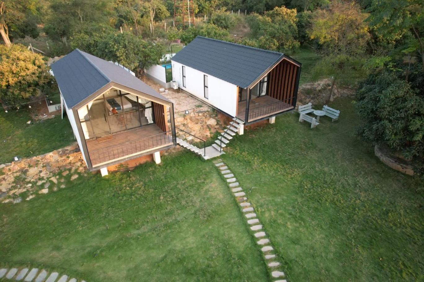Aura Farms - Private Pool Cottages Rāmanagaram Екстериор снимка